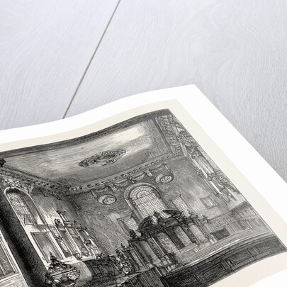 Interior of St. Olave's Old Jewry London by Anonymous