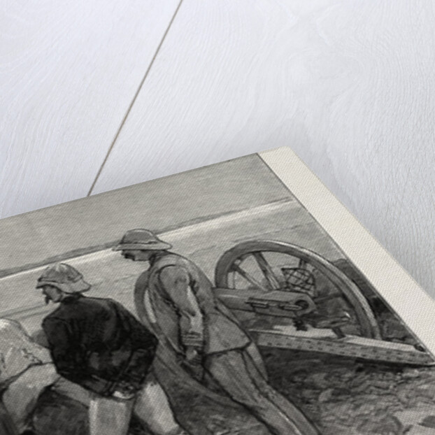 The Rebellion in the Soudan with Baker Pasha's Expedition to Relieve Tokar: Baker Pasha and His Staff in the Lines at Trinkitat Watching Spies Carrying an Ultimatum to the Enemy Before the Advance to Relieve Tokar by Anonymous