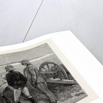 The Rebellion in the Soudan with Baker Pasha's Expedition to Relieve Tokar: Baker Pasha and His Staff in the Lines at Trinkitat Watching Spies Carrying an Ultimatum to the Enemy Before the Advance to Relieve Tokar by Anonymous