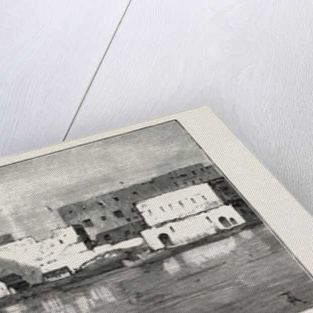 The Rebellion in the Soudan: The Causeway at Suakim Defended by the Guns of H.M.Ss. Woodlark and Ranger by Anonymous