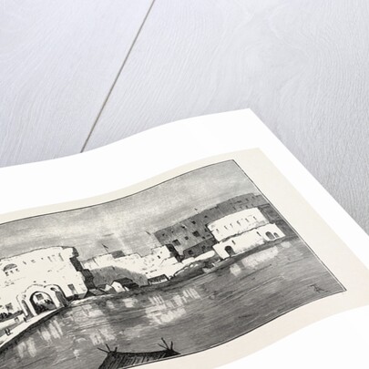 The Rebellion in the Soudan: The Causeway at Suakim Defended by the Guns of H.M.Ss. Woodlark and Ranger by Anonymous