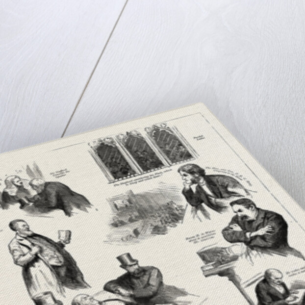 Character Sketches in the House of Commons During the Debate on the Vote of Censure London by Anonymous