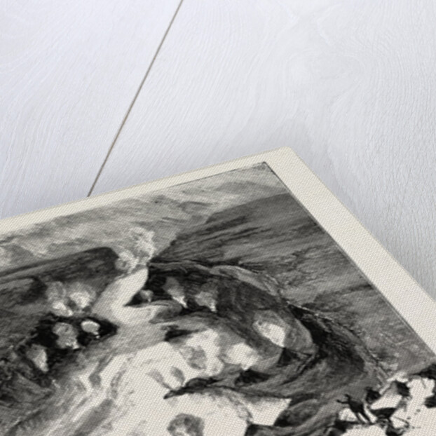 Exploration in the King Country North Island New Zealand: Source of the Upper Waikato River at Lake Taupo (Left Image) Upper Waikato River Near Lake Taupo Showing Terrace Formation of Pumice Rock and Boiling Springs (Right Image) by Anonymous