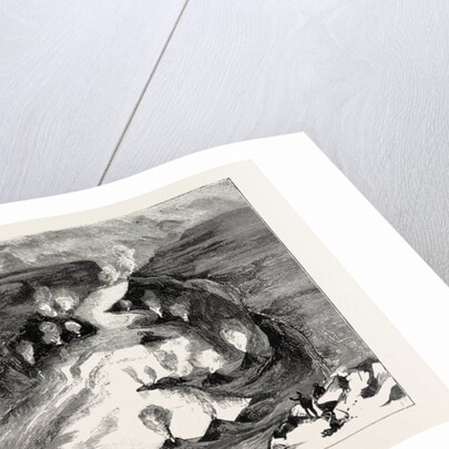 Exploration in the King Country North Island New Zealand: Source of the Upper Waikato River at Lake Taupo (Left Image) Upper Waikato River Near Lake Taupo Showing Terrace Formation of Pumice Rock and Boiling Springs (Right Image) by Anonymous