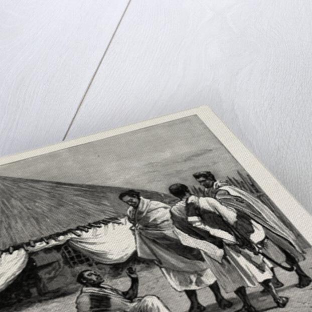 With Admiral Sir W. Hewett's Embassy to King John of Abyssinia: Ras Allula's House Adi Teeklar by Anonymous