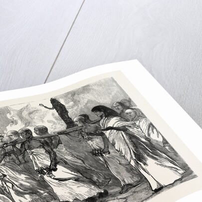 The Procession of the Goddess Isis Pompeii by Anonymous