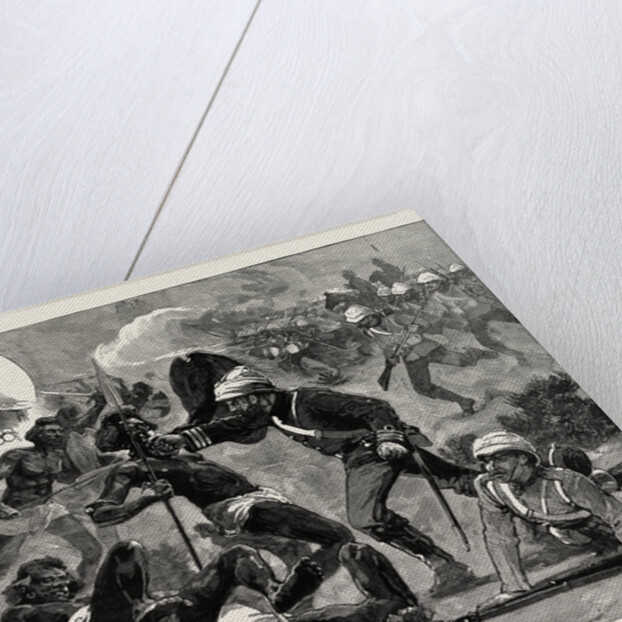 Captain Arthur Knyvet Wilson V.C. R.N. At the Battle of Teb by Anonymous