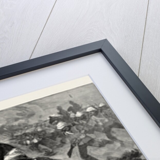 Captain Arthur Knyvet Wilson V.C. R.N. At the Battle of Teb by Anonymous