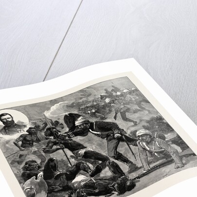 Captain Arthur Knyvet Wilson V.C. R.N. At the Battle of Teb by Anonymous