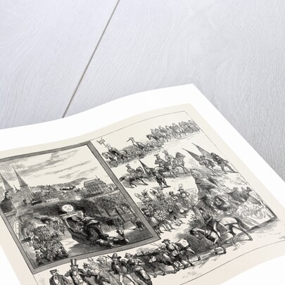 The Carnival at Lucerne (Luzern) Switzerland by Anonymous