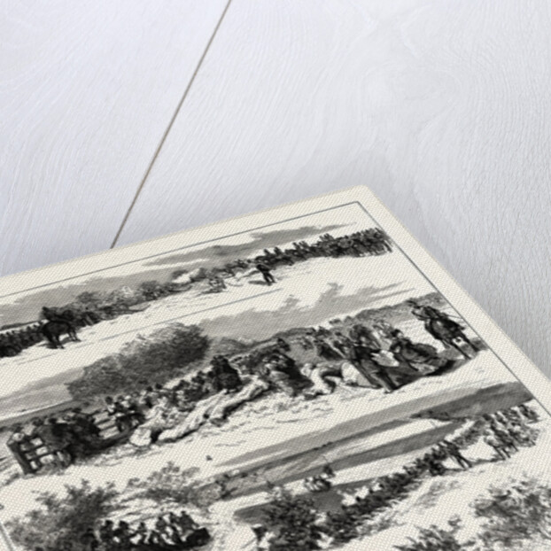 The Easter Volunteer Manoeuvres with the Forces at Dover UK by Anonymous