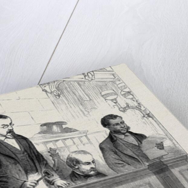 The Dual Government in South Carolina: The Two Rival Speakers Presiding Over the House of Representatives, Columbia by Anonymous