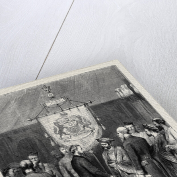 Empress of India: The Viceroy Presenting to the Maharajah Scindiah of Gwalior a Banner Prepared by Order of the Queen and Empress by Anonymous