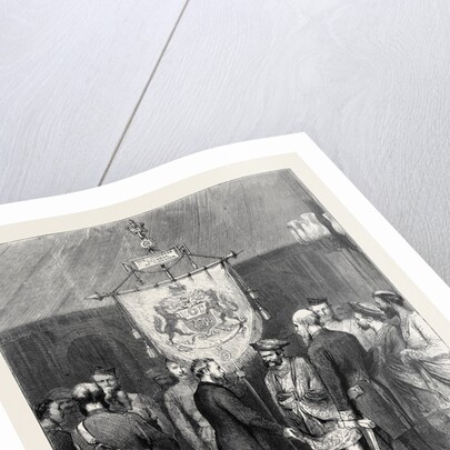 Empress of India: The Viceroy Presenting to the Maharajah Scindiah of Gwalior a Banner Prepared by Order of the Queen and Empress by Anonymous