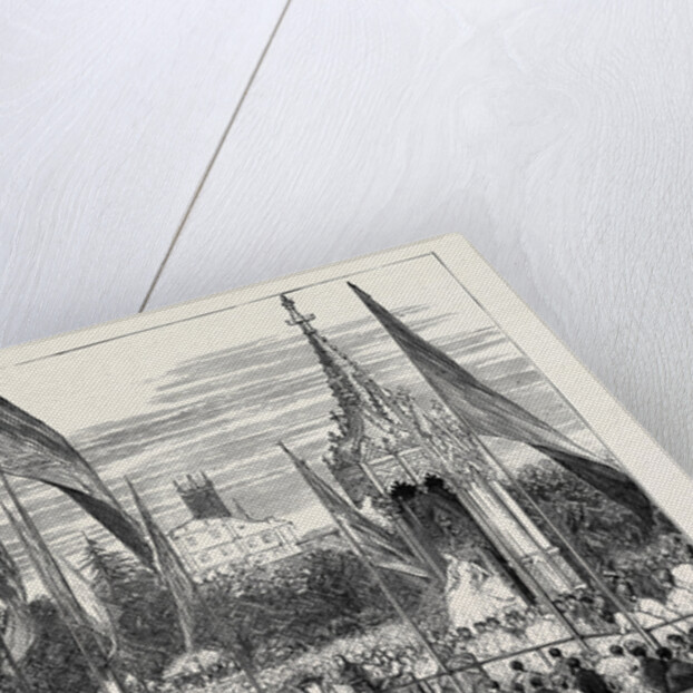 Proclaiming the Queen Empress of India: Proclaiming the Imperial Title at Bombay by Anonymous
