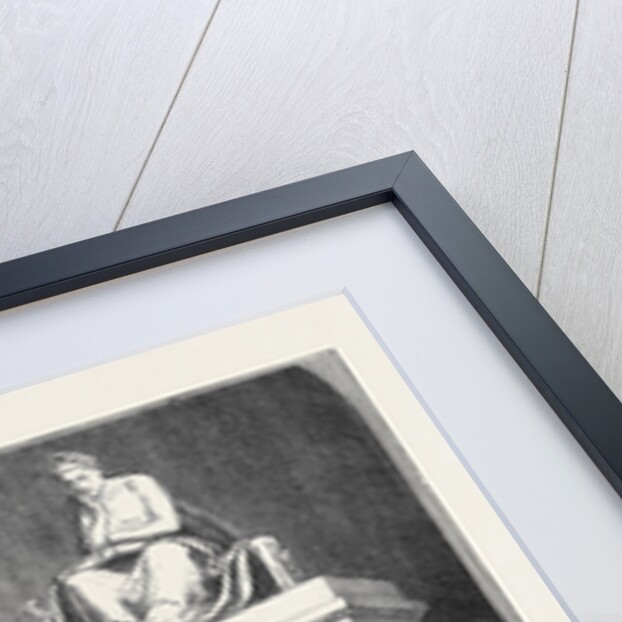 The Empress Eugénie in the Church of Santa Croce, Florence by Anonymous