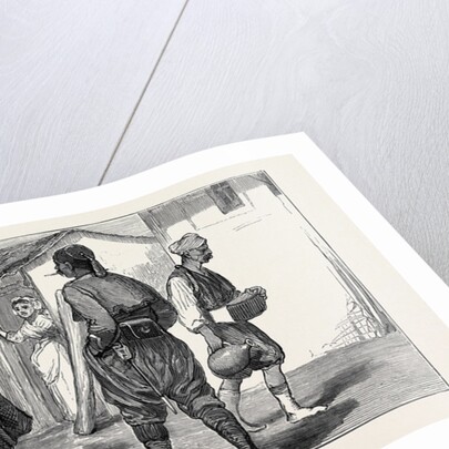 The Eastern Question: A Turkish Officer and His Orderly, at Nisch by Anonymous