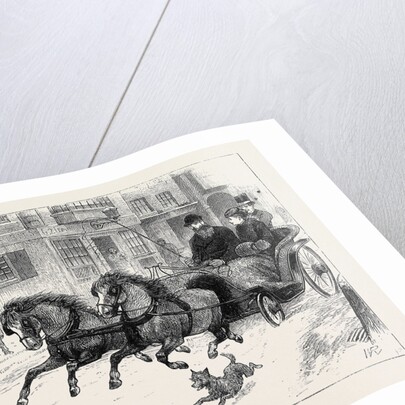 Black Spirits and White: Major Maude and Rosamond in the Phaeton by Anonymous