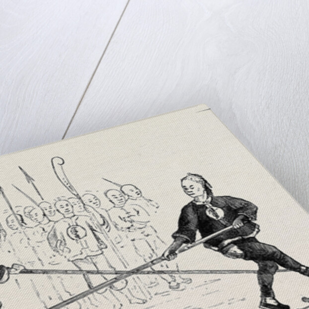 Chinese Military Exercises: Fencing with Spears by Anonymous