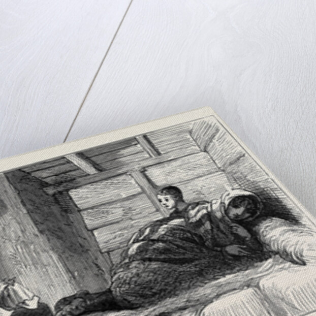 The Eastern Question, Turkey: Interior of a House Constructed by Mr. Long for the Distressed Bulgarians by Anonymous