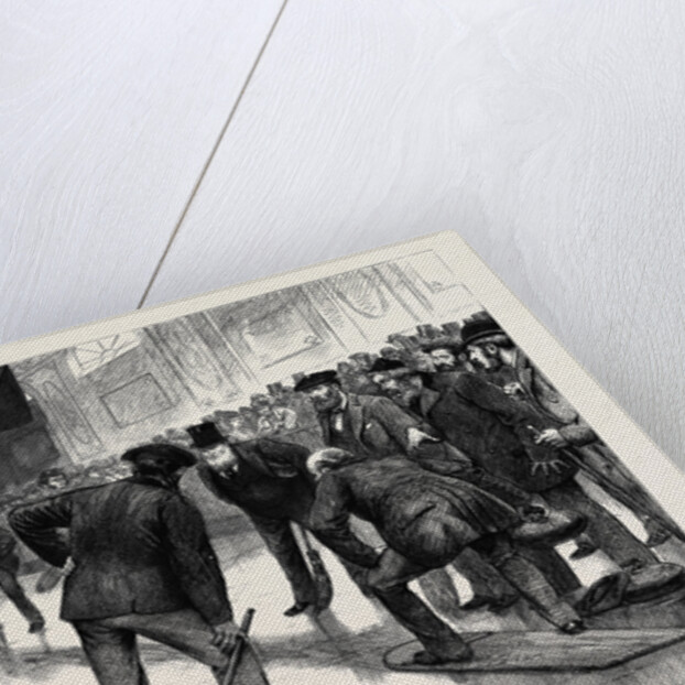 Curling at an Ice Rink, Manchester by Anonymous