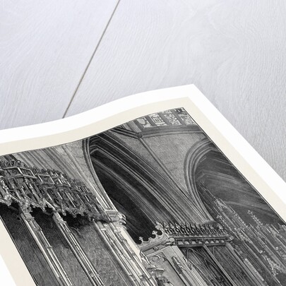 The Restoration of Tewkesbury Abbey: The Countess of Warwick's Chapel by Anonymous