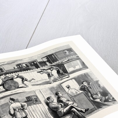 Civilisation in Japan, Sketches on the Yokohama Railway by Anonymous