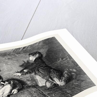 Children of the Great City from the Picture by F.W. Lawson, 1877 by Anonymous