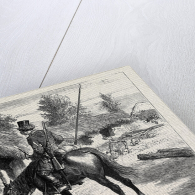 The War in the East, with the Cossacks: An Advance Guard in a Romanian Village: is Any One at Home? by Anonymous