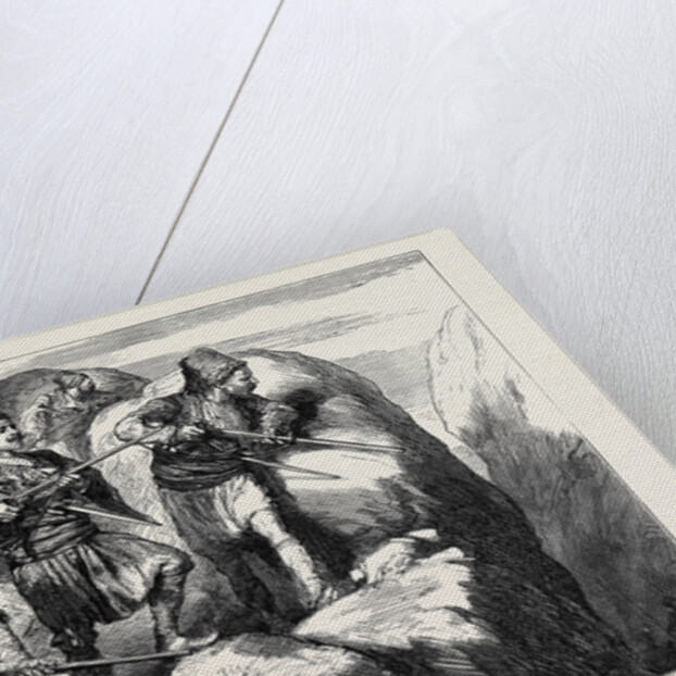 The War in the East: with the Turks: Bashi-Bazouks in Ambush by Anonymous