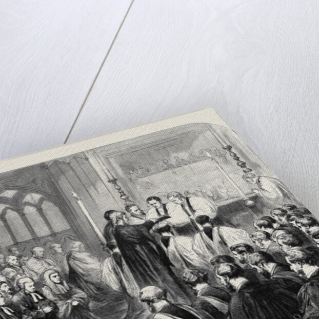 Consecration at Westminster Abbey, 1870, London by Anonymous