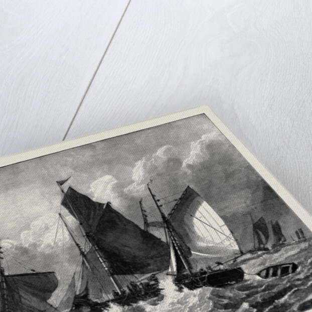 The Oyster Boat, 1870 by Anonymous