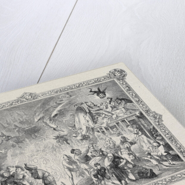 Christmas Characters, 1869 by Anonymous