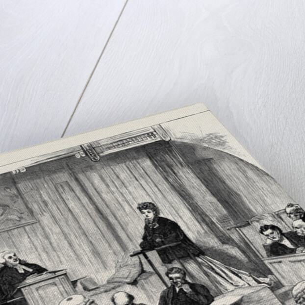 The Divorce Court, 1870 by Anonymous