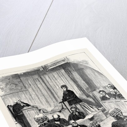 The Divorce Court, 1870 by Anonymous