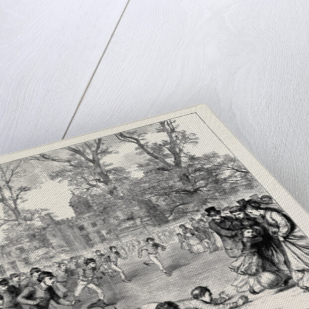 Football at Rugby, 1870 by Anonymous