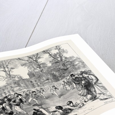 Football at Rugby, 1870 by Anonymous