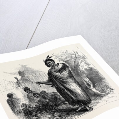 Te Kooti, the Maori Chief and Leader of Insurgents in New Zealand, 1870 by Anonymous