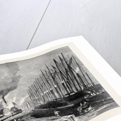 Spanish Gunboats, 1870 by Anonymous