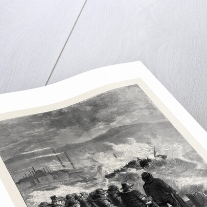 Wreck in Swansea Bay, 1870 by Anonymous