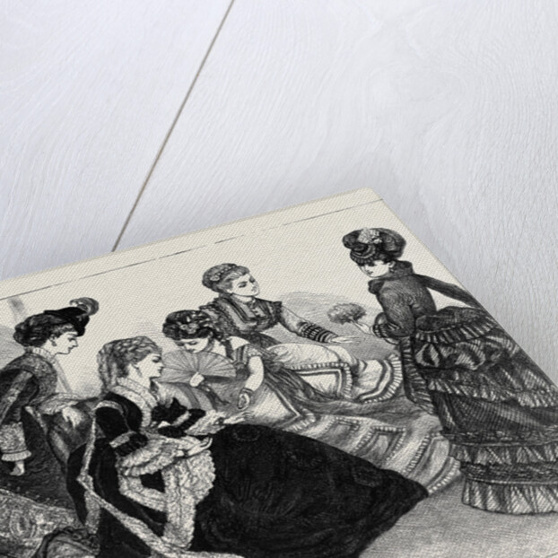 Paris Fashions, 1870 by Anonymous