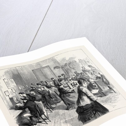 Telegraph Instruction at the General Post Office Building in St. Martin's-Le-Grand, 1870 by Anonymous