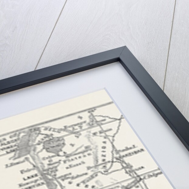 Dr. Livingstone's Route, Africa, 1870 by Anonymous