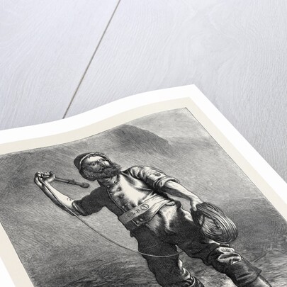 The Life Brigade Man, 1870 by Anonymous