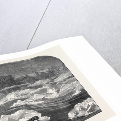 Ice on the Thames Near Chiswick, London, 1870 by Anonymous