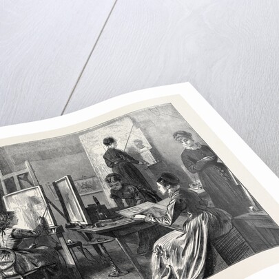 The Painting in the South Kensington Museum, London, 1870 by Anonymous