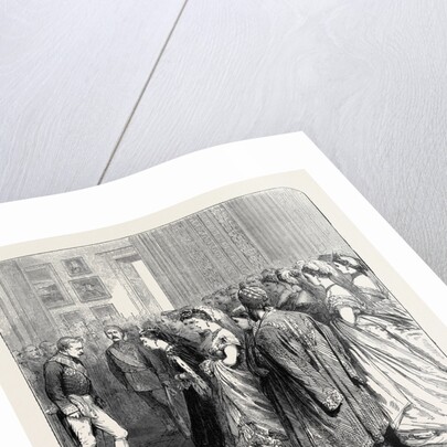Court at Buckingham Palace, London, 1870 by Anonymous