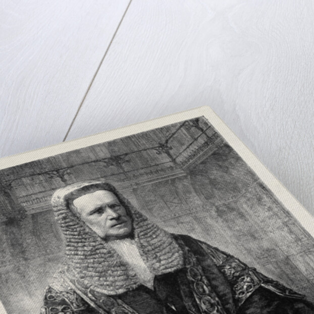 The Lord Chancellor, 1870 by Anonymous