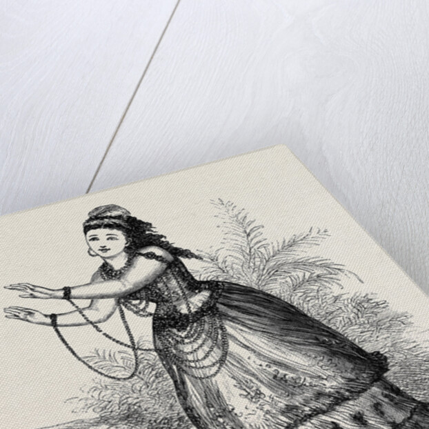 Mrs. Wood As Pocahontas in La Belle Sauvage, 1870 by Anonymous