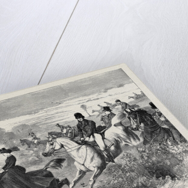 Hunting, 1870 by Anonymous